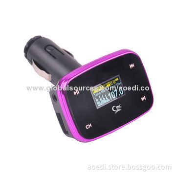 Famous Brand and Cheap Price FM Transmitter, Supports Folder Switch, 12 to 24V AC Power Supply